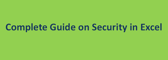 Excel Security