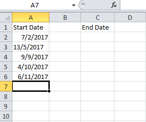 Excel how to subtract 6 months from a date in excel | Basic Excel Tutorial