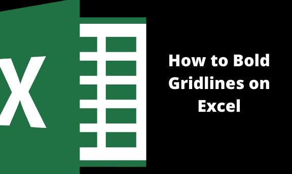 How to Bold Gridlines on Excel