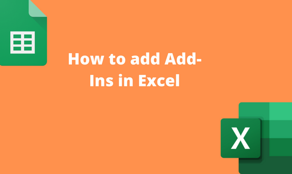 How to add Add-Ins in Excel