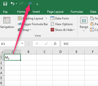 How to put a number below a letter in Excel | Basic Excel Tutorial